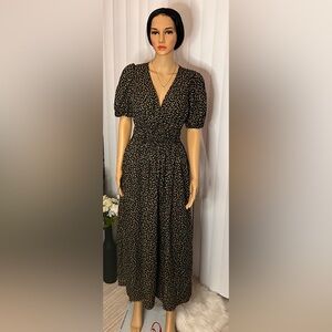 Matteau - Plunge Floral Dress